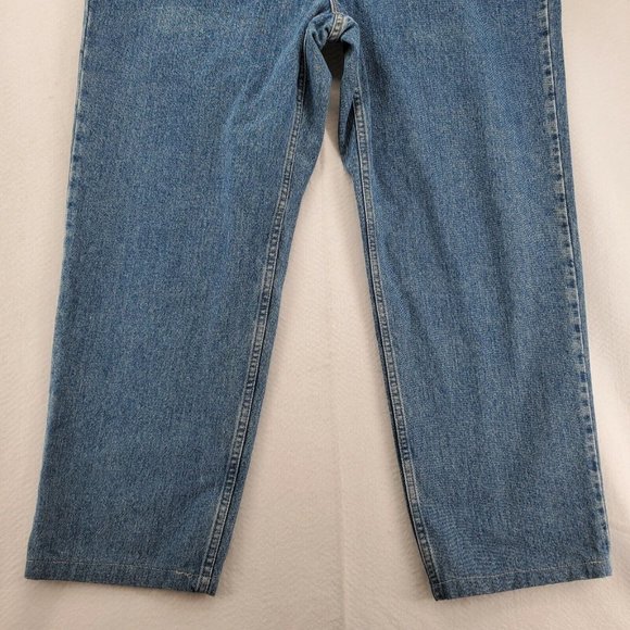 LEVI 550 Jeans Men's Straight Leg Denim 5-Pocket Medium Wash Blue 40/L32 - Picture 3 of 11